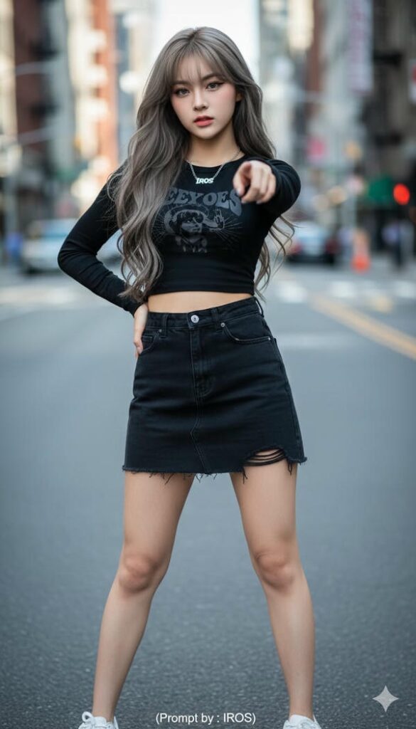 Cô gái đáng yêu giữa phố