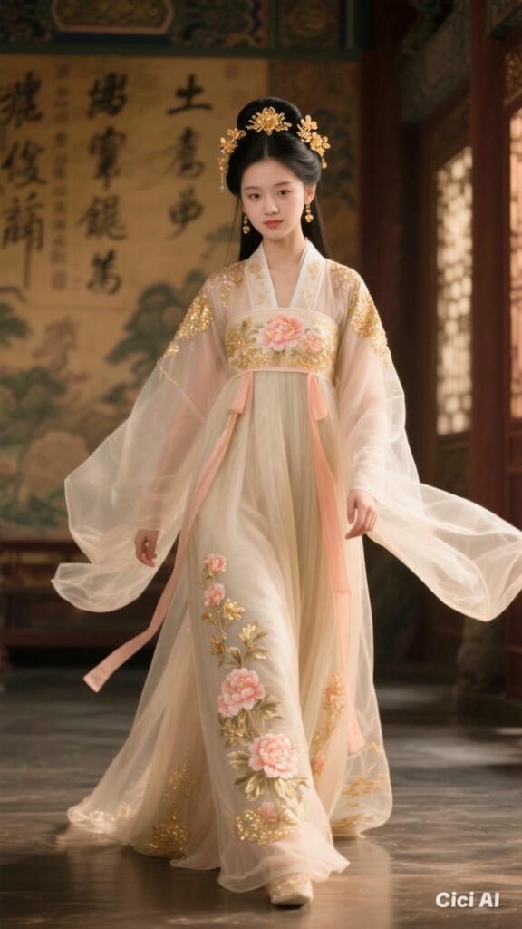 Mỹ nhân cổ trang mang nét đẹp dịu dàng.