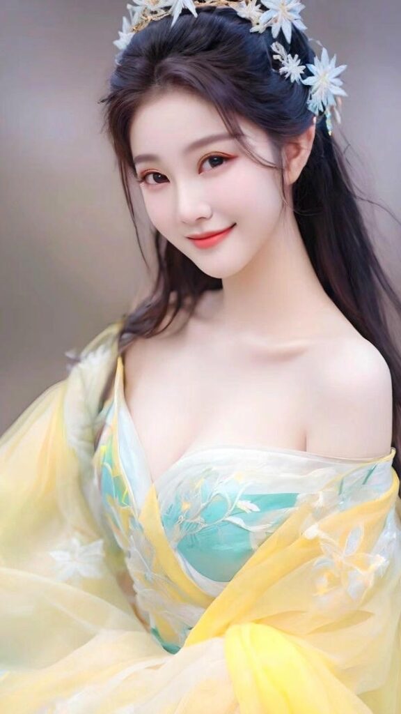 Nàng cổ trang cute dễ thương