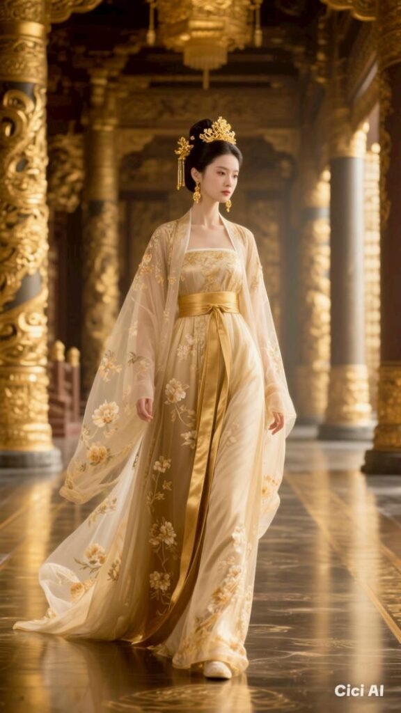 Nụ cười cổ trang làm ai cũng thích.