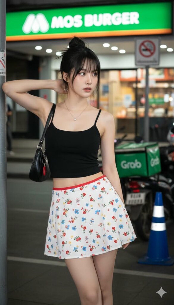 Nụ cười làm phố bừng sáng