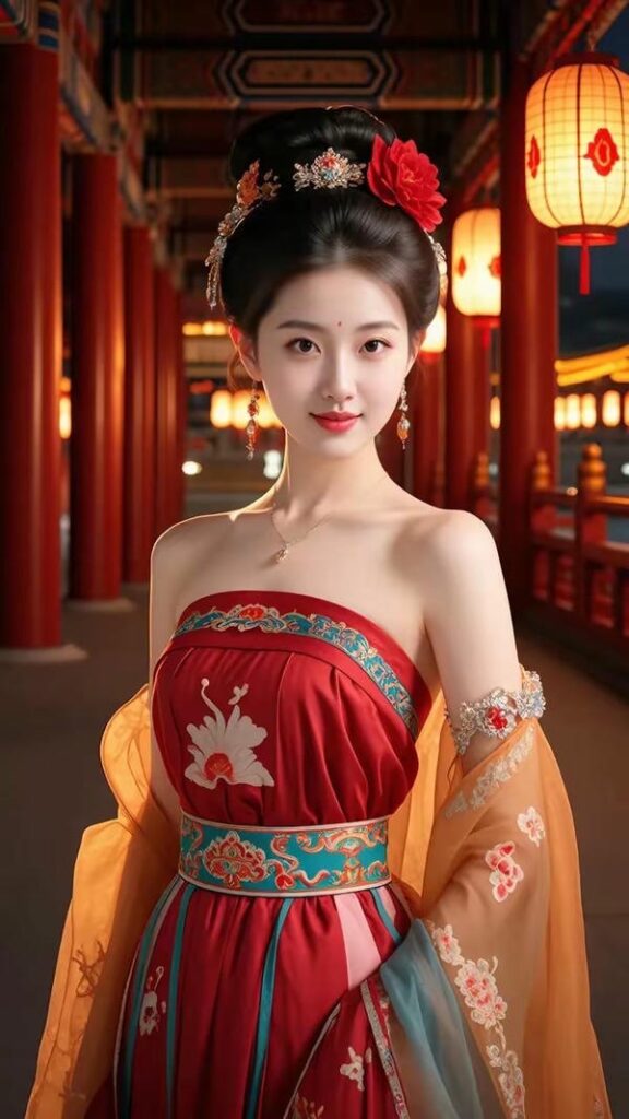 Vẻ đẹp cổ trang cute rạng
