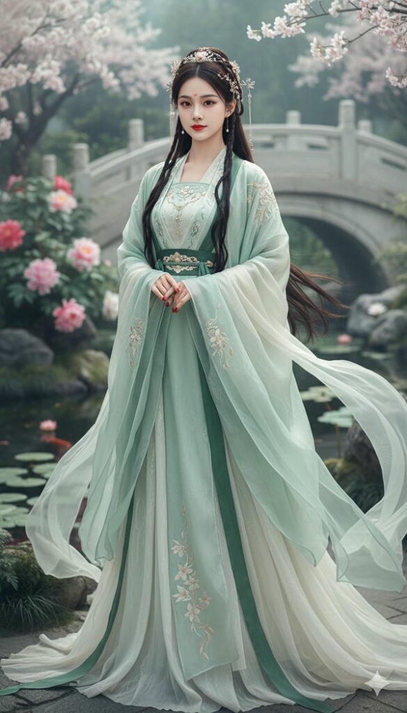 Vẻ đẹp cổ trang cute xinh