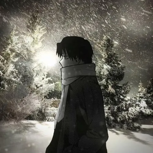 Avatar buồn anime thể hiện cảm xúc âm thầm không cần lời