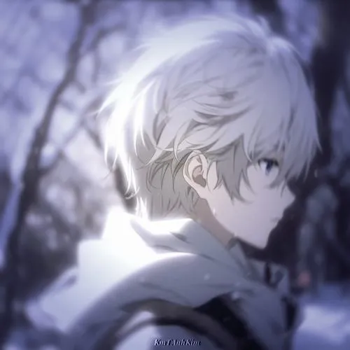 Ảnh đại diện ngầu anime mờ nam khắc họa khí chất mạnh