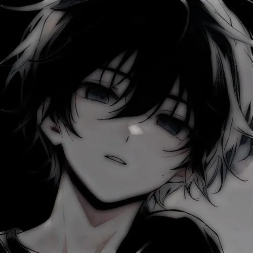 Ảnh avatar anime mờ nam mang thần thái lạnh lùng