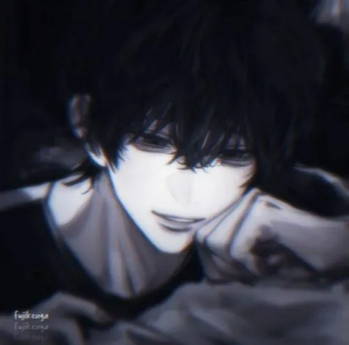 Ảnh đại diện anime mờ nam tạo cảm giác bí ẩn ngay từ ánh nhìn