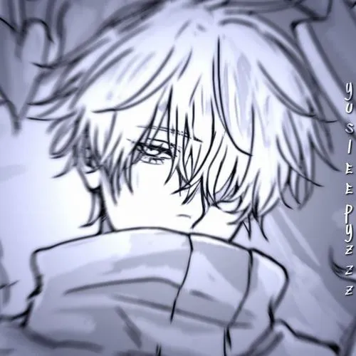 Avatar anime mờ nam cho người thích cảm giác bí ẩn khó đoán