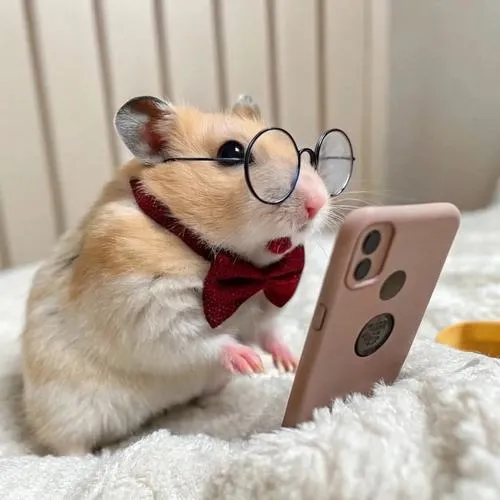 Avatar hamster cute phong cách hoạt hình hợp mọi nền tảng mạng xã hội