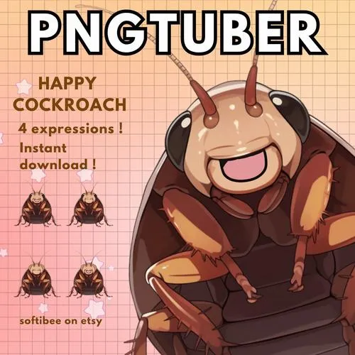 Avatar con gián cute phong cách chibi khiến ai cũng phải chú ý
