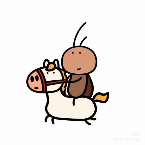 Hình avatar cute gián chibi mang phong cách đáng yêu