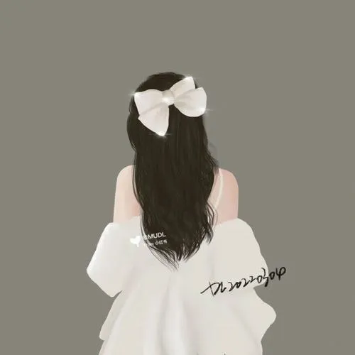 Avatar trắng tinh phối bố cục negative space mang hơi hướng nghệ thuật