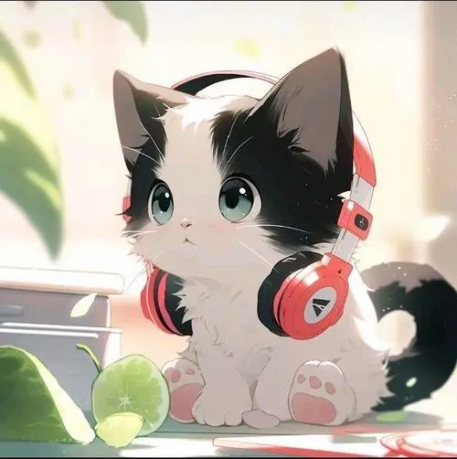 Bộ ảnh đại diện mèo chibi với form tròn xinh phù hợp tinh thần vui tươi giản dị