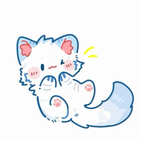 Avatar mèo chibi pastel nhẹ nhàng tạo không khí thân thiện cho trang cá nhân hằng ngày