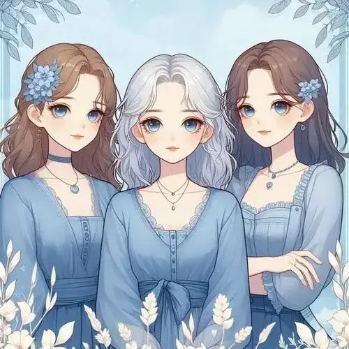 anh avatar nhom 3 nguoi cute 40