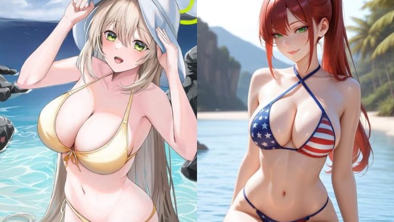 Tuyển Tập 30+ Ảnh Anime Bikini Sexy Đẹp Mê Hoặc Từng Giây