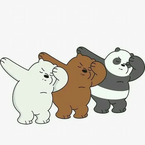 Avatar 3 người ba người bố cục cân đối tông màu sáng.