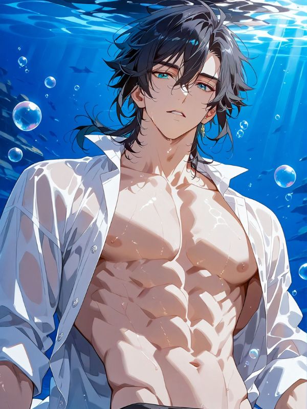 Ảnh trai đẹp sáu múi anime