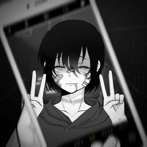 avatar sad girl trang den anime 27