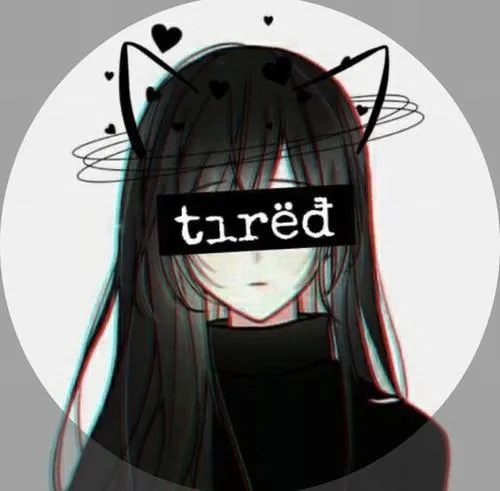 avatar sad girl trang den anime 33