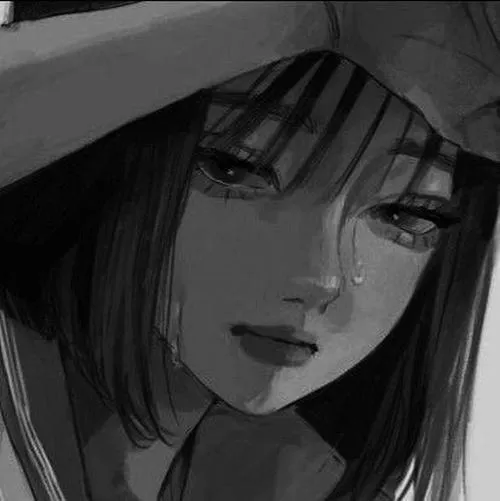 avatar sad girl trang den anime 36