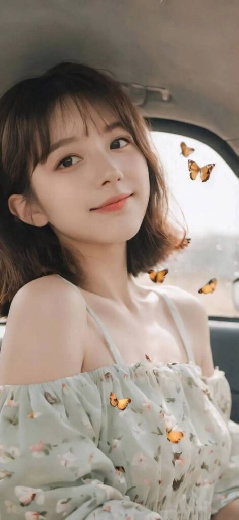 Cô gái đáng yêu nhìn dễ
