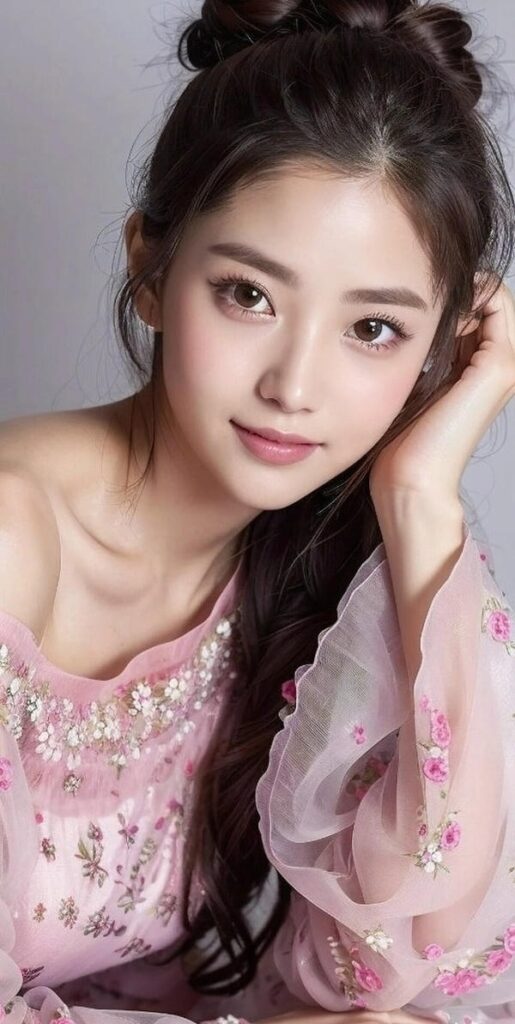 Girl đáng yêu má hồng xinh