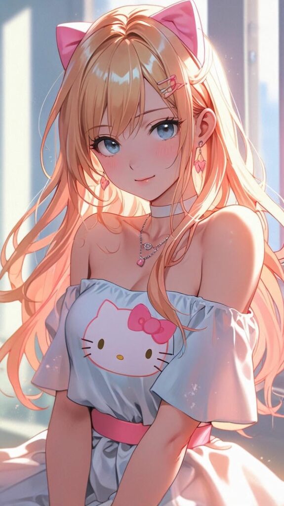 Hình ảnh anime dễ thương tinh tế