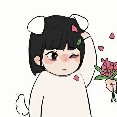 Cặp nhân vật nữ trong nghệ thuật tối giản mang cảm giác tĩnh
