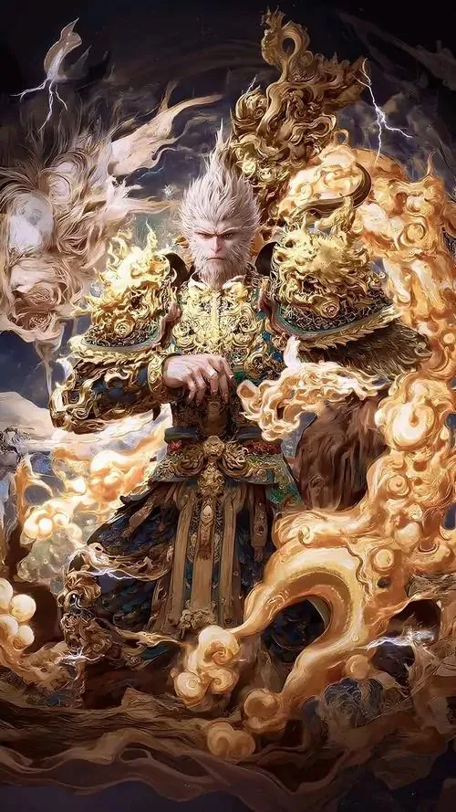 Hình nền máy tính hầu vương ngồi bên cửa sổ gỗ, ánh nắng rọi lên áo giáp bạc và gương mặt tỉnh táo, ảnh 3D hợp người tuổi Thân cần thêm phong thủy công việc