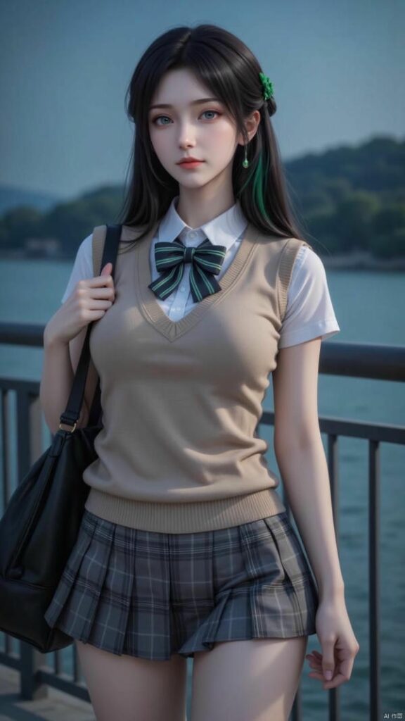 Mỹ nhân anime cute nụ cười