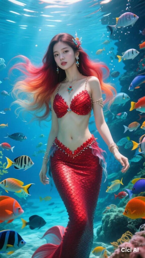 Nàng tiên cá ánh sáng biển