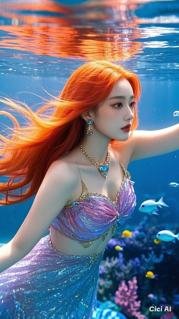 Nàng tiên cá vẻ đẹp huyền bí