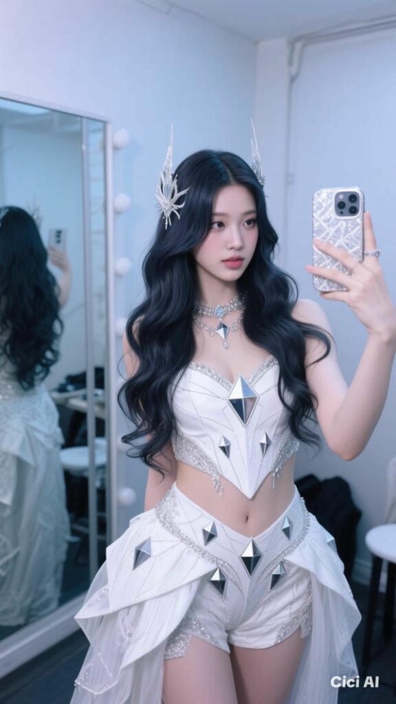 Nữ thần đáng yêu ánh nhìn đẹp