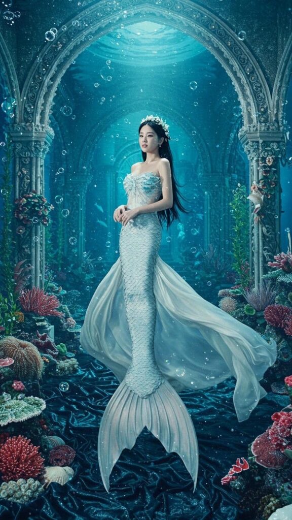 Vẻ đẹp nàng tiên cá huyền ảo