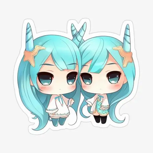anh cung song tu nu anime chibi sieu cap dang yeu 33