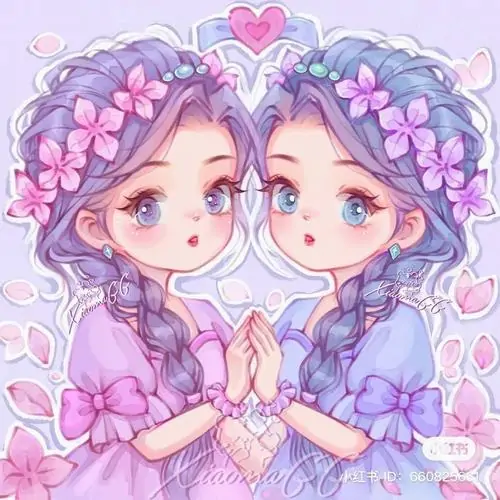 Một cô gái anime chibi đang thử kính ở cửa hàng thời trang, gương phản chiếu ra phiên bản khác cười tinh nghịch phía sau, cách dựng cảnh khéo gợi tính hai mặt rất tự nhiên và vui mắt