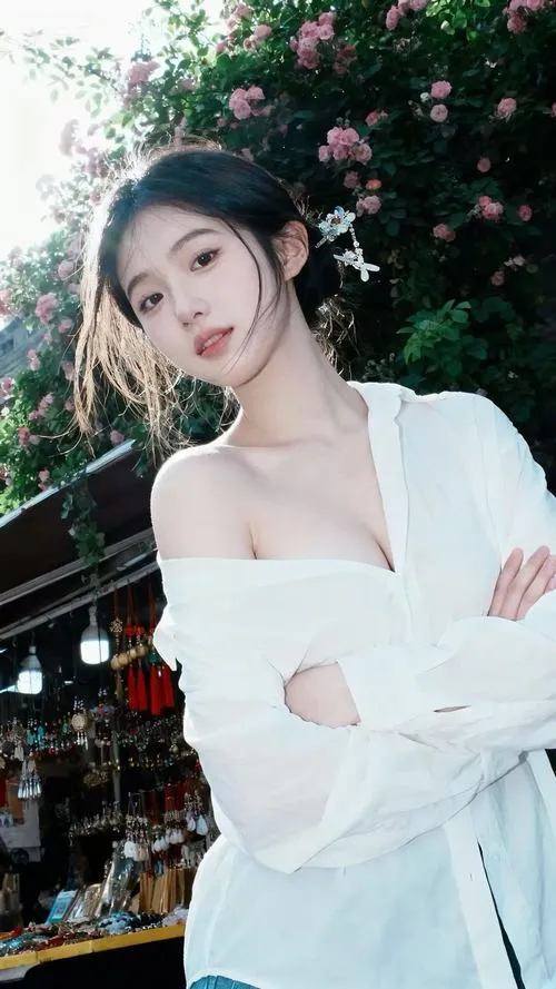 Sự trong trẻo hiện rõ khi gái xinh cười tự nhiên
