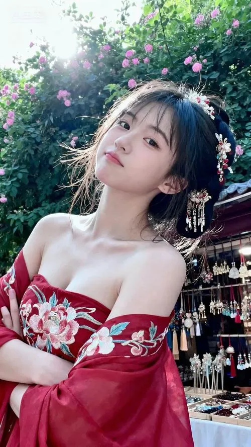 Ánh nhìn hòa cùng nụ cười tạo nét duyên ngầm