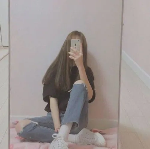 anh gai xinh cute che mat 113