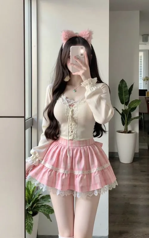 Bối cảnh gồm nền và ánh sáng tôn da trắng