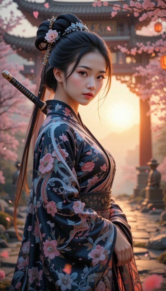 Dịu dàng và thanh thoát.