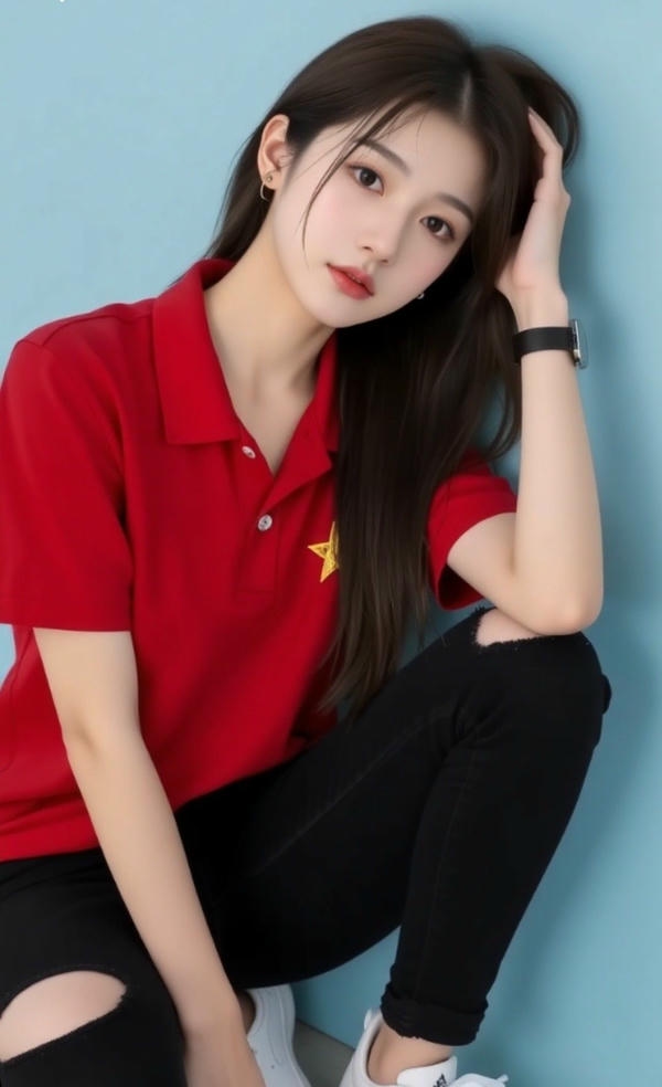 Gái xinh Hàn Quốc phong cách cute