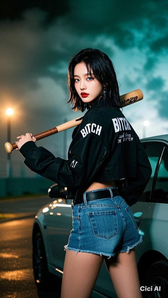 Gái xinh quyến rũ bên siêu xe